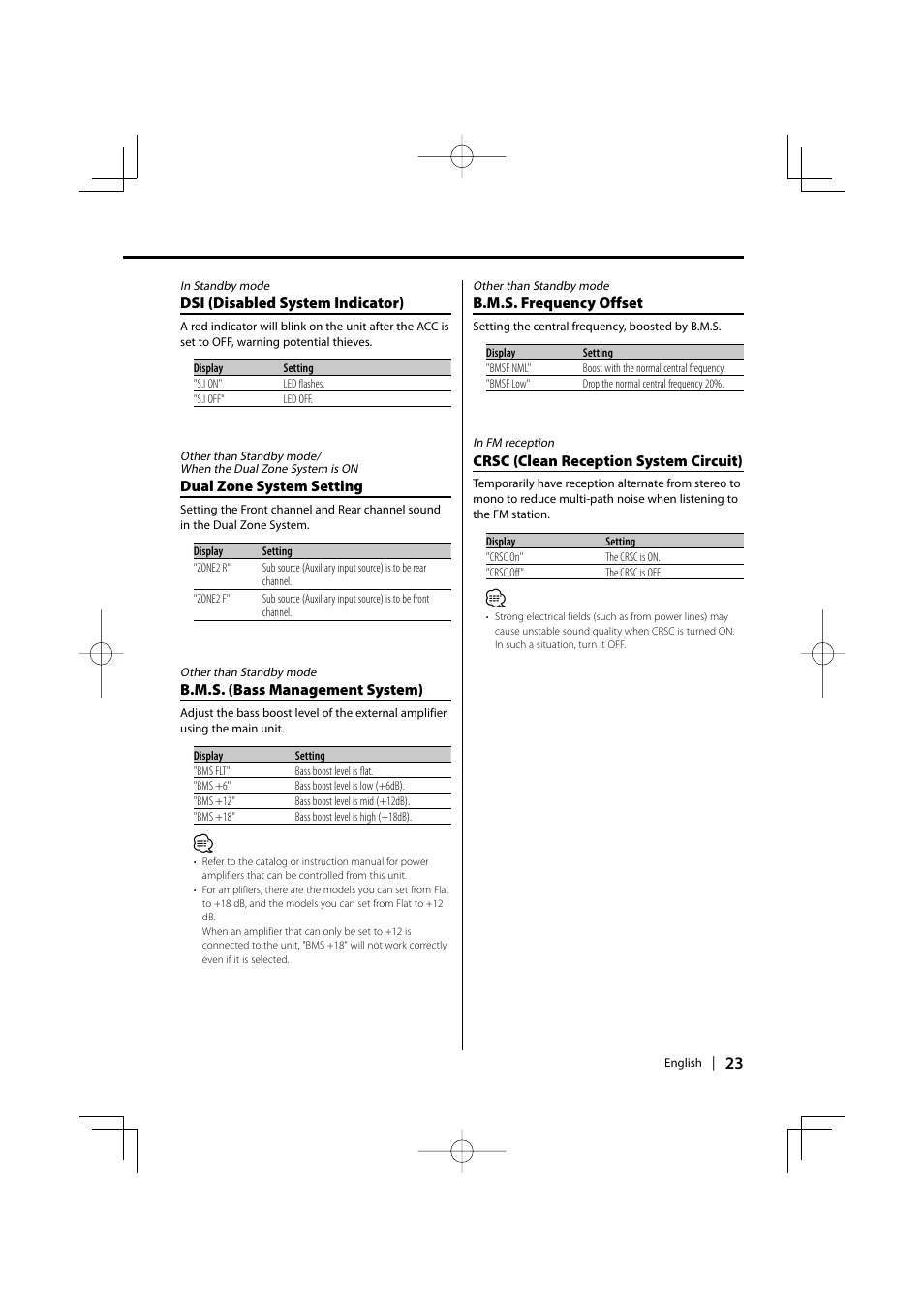 Kenwood DPX-MP4100 User Manual | Page 23 / 32