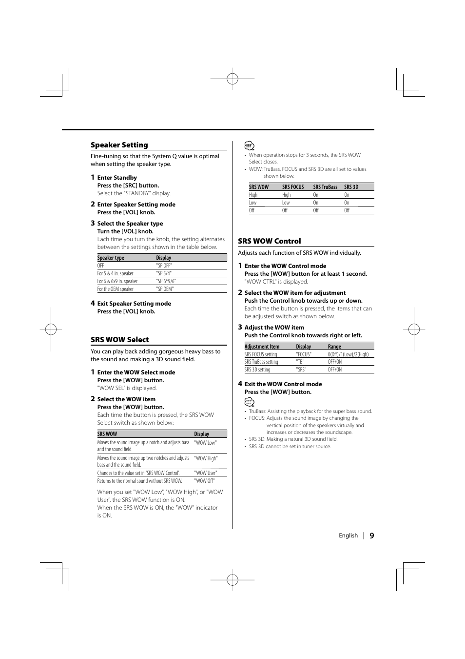 Kenwood DPX-MP4100 User Manual | Page 9 / 32