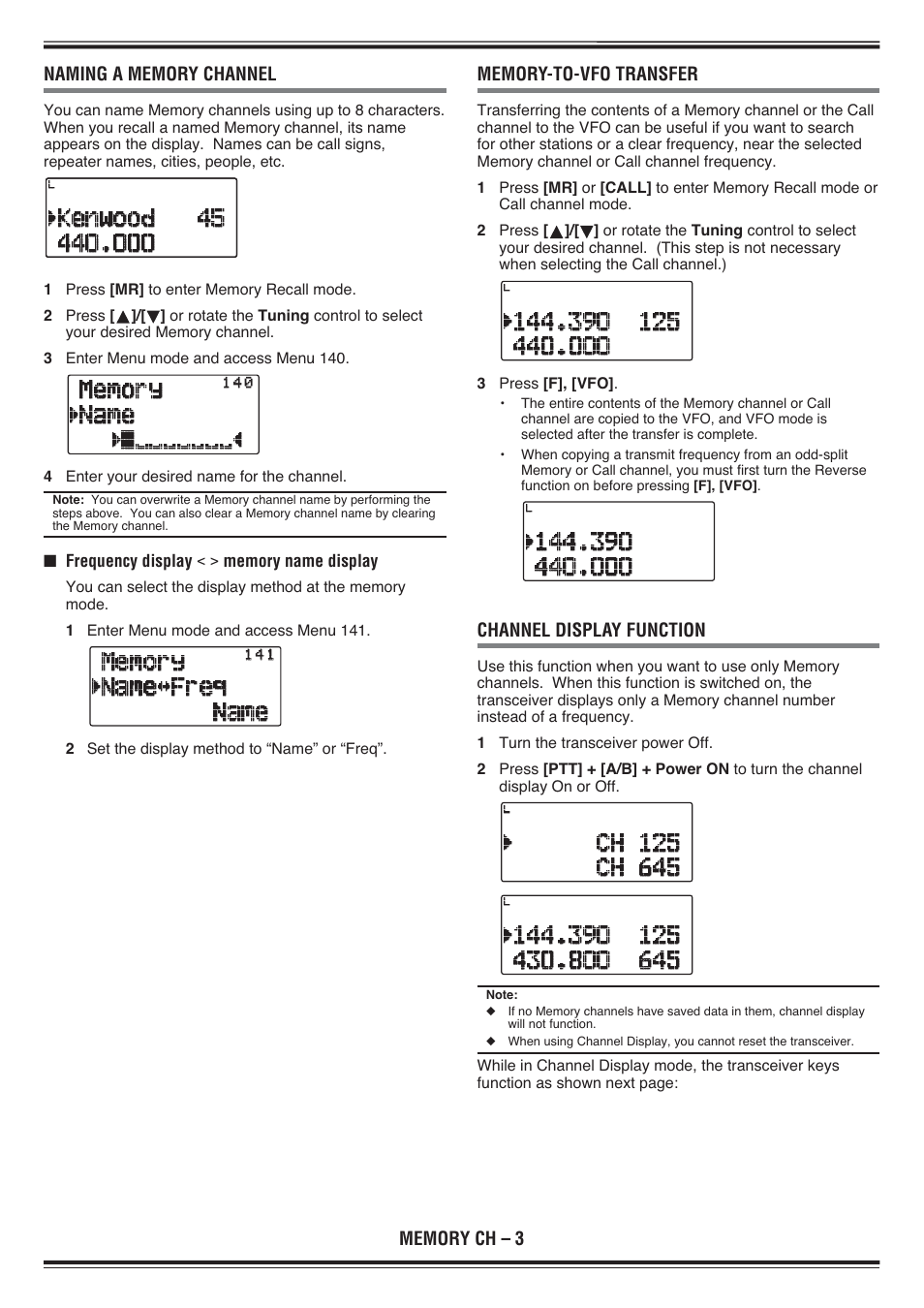 Kenwood TH-D72E User Manual | Page 12 / 75