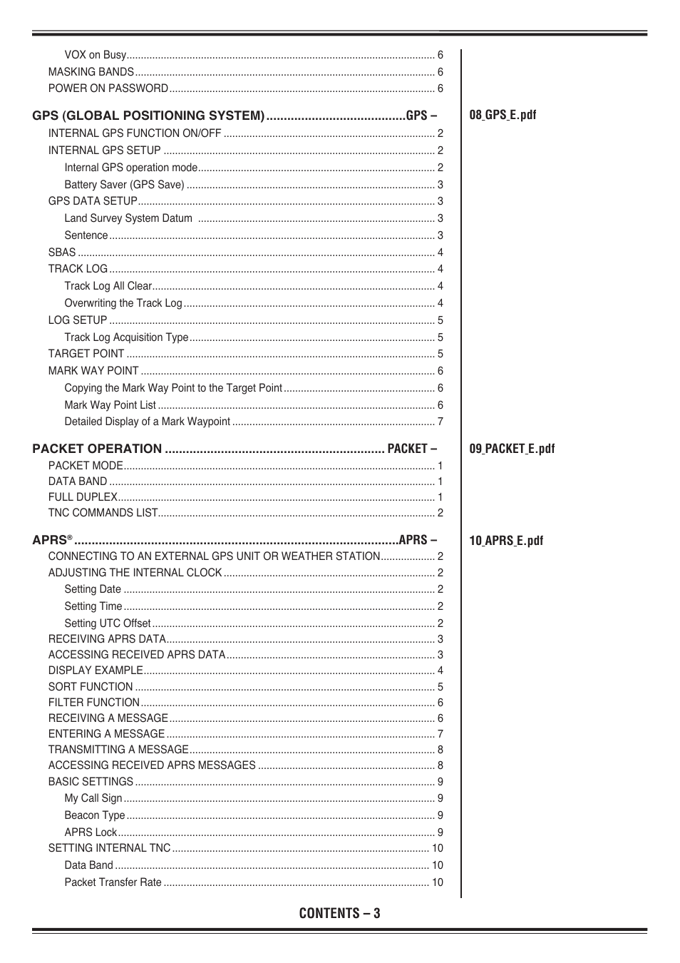 Kenwood TH-D72E User Manual | Page 4 / 75