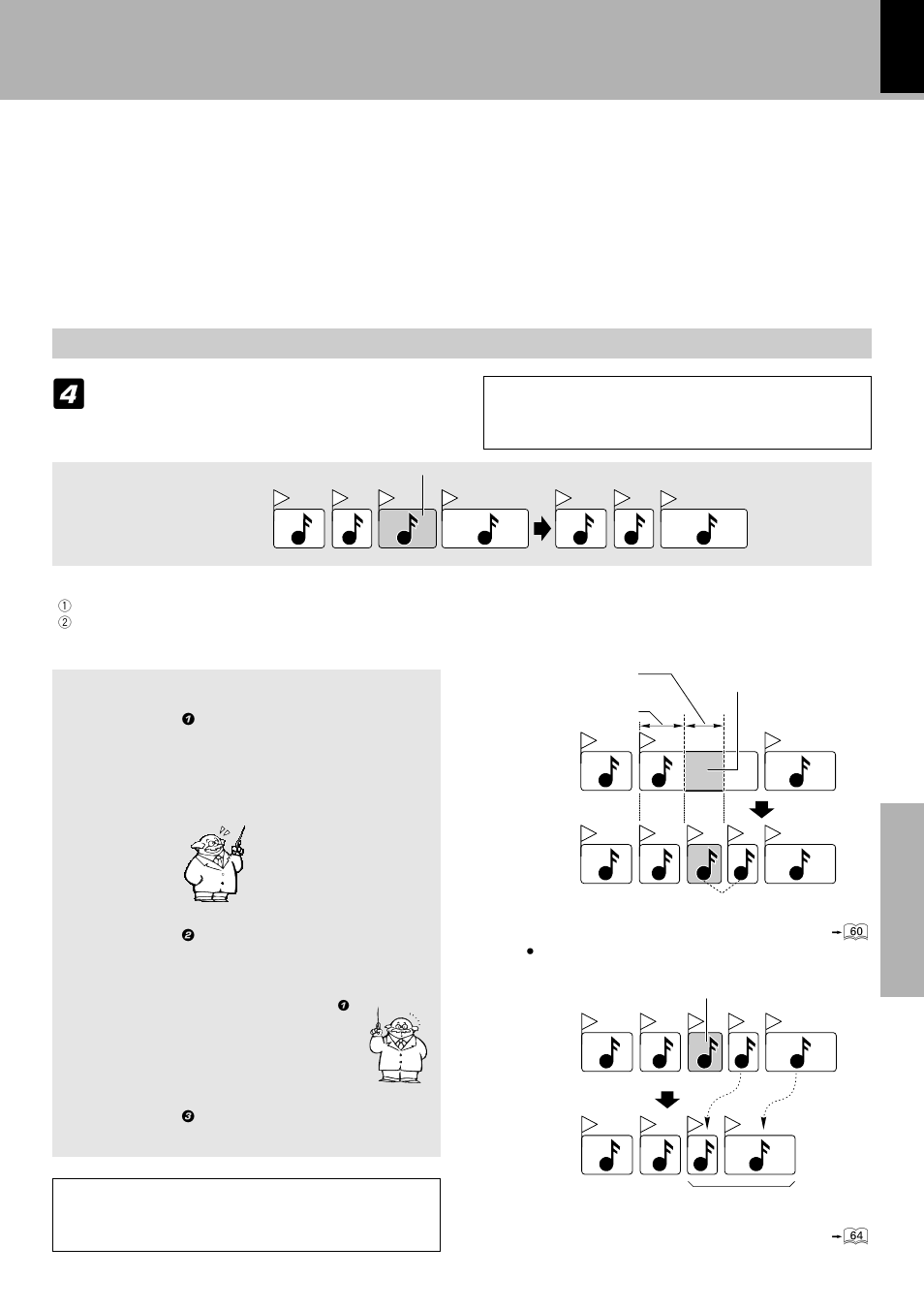 Erasing a part of a track, After editing, eject and remove the mini disc, Image of erasing one track (track erase) | Kenwood XD-9581MD User Manual | Page 65 / 84