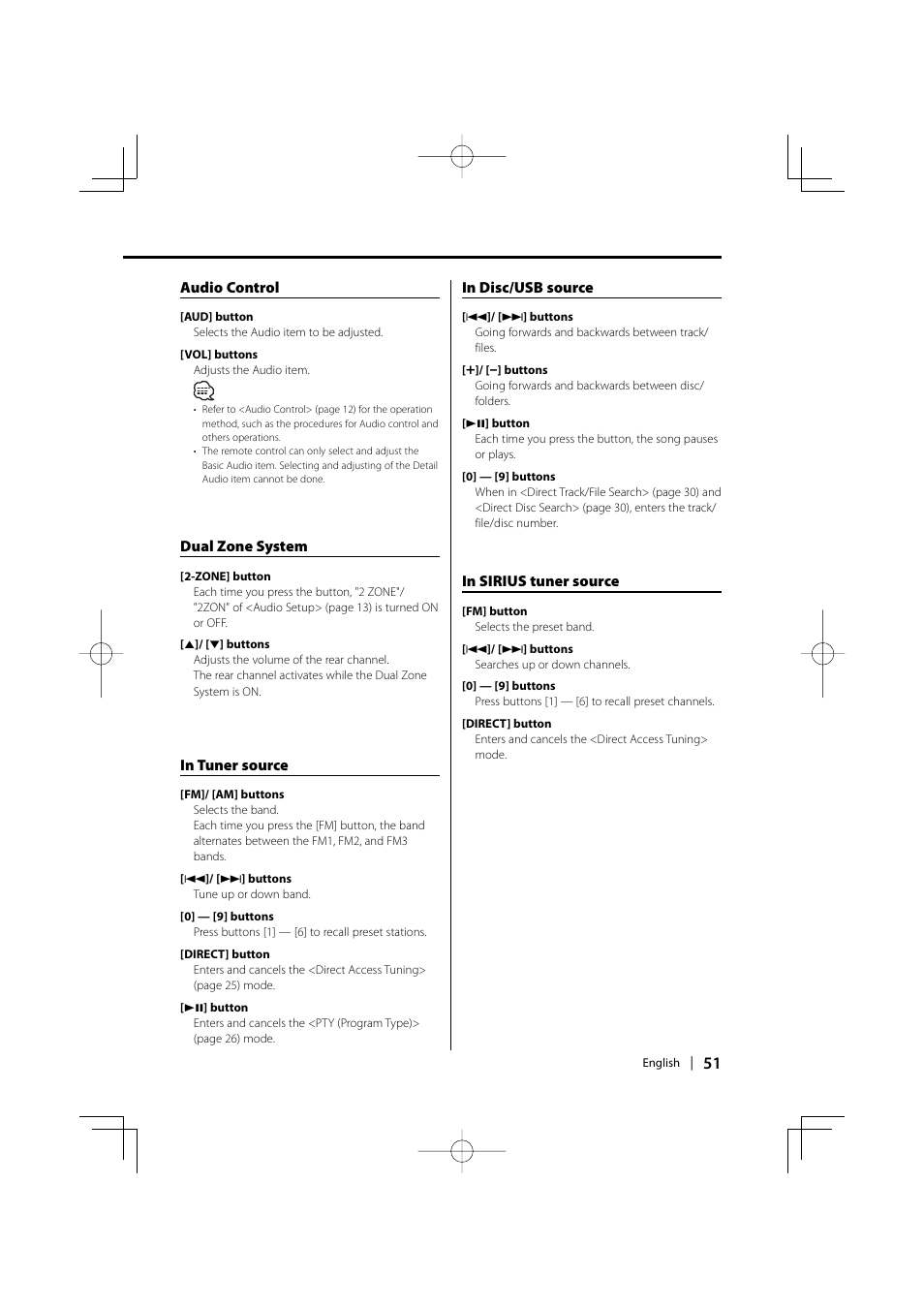 Kenwood DPX701 DPX501 User Manual | Page 51 / 64