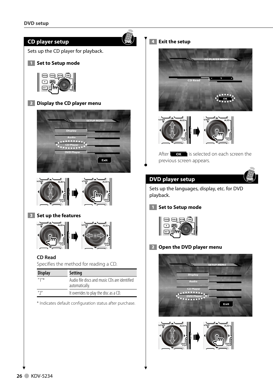 Kenwood KDV-5234 User Manual | Page 26 / 84