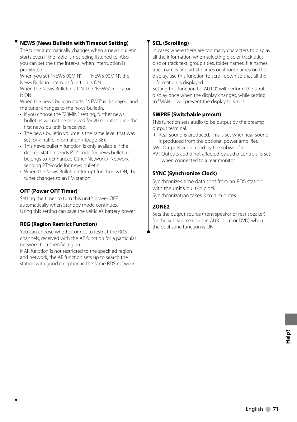 Kenwood KDV-5234 User Manual | Page 71 / 84