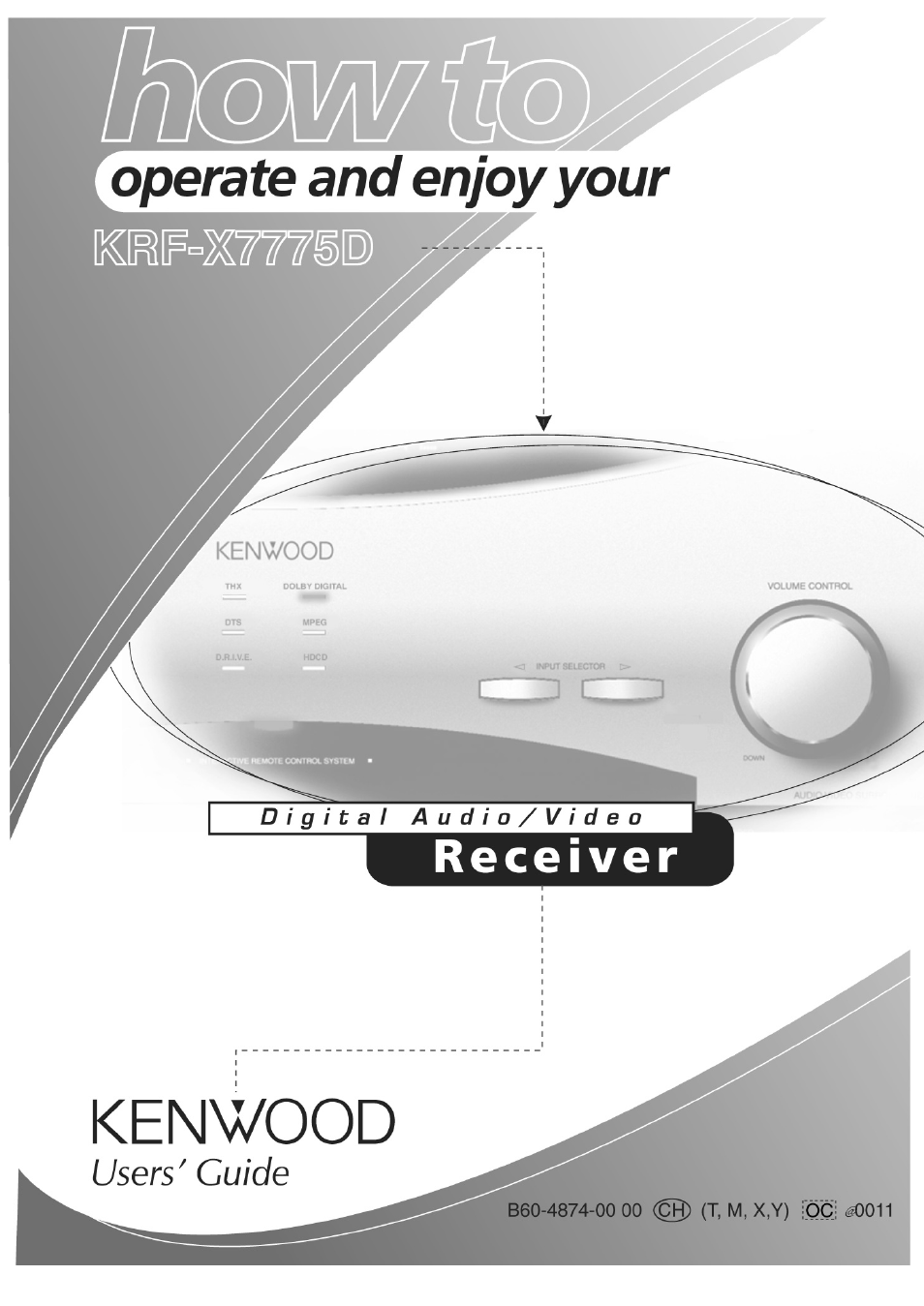 Kenwood KRF-X7775D User Manual | 146 pages