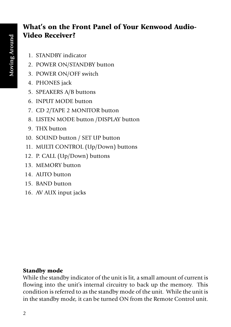 Kenwood KRF-X7775D User Manual | Page 10 / 146