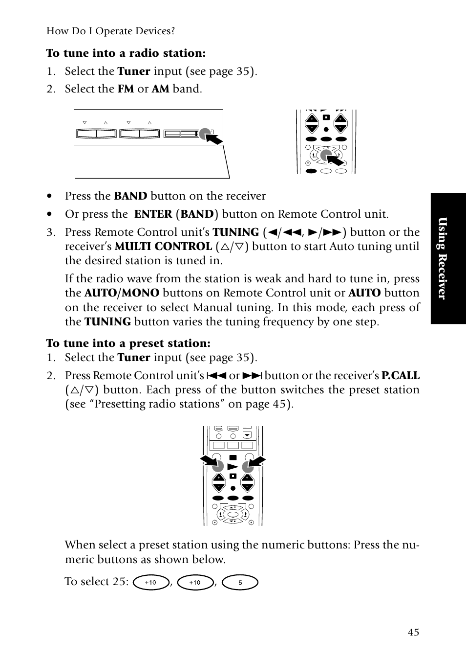 Using r eceiv er, How do i operate devices | Kenwood KRF-X7775D User Manual | Page 53 / 146