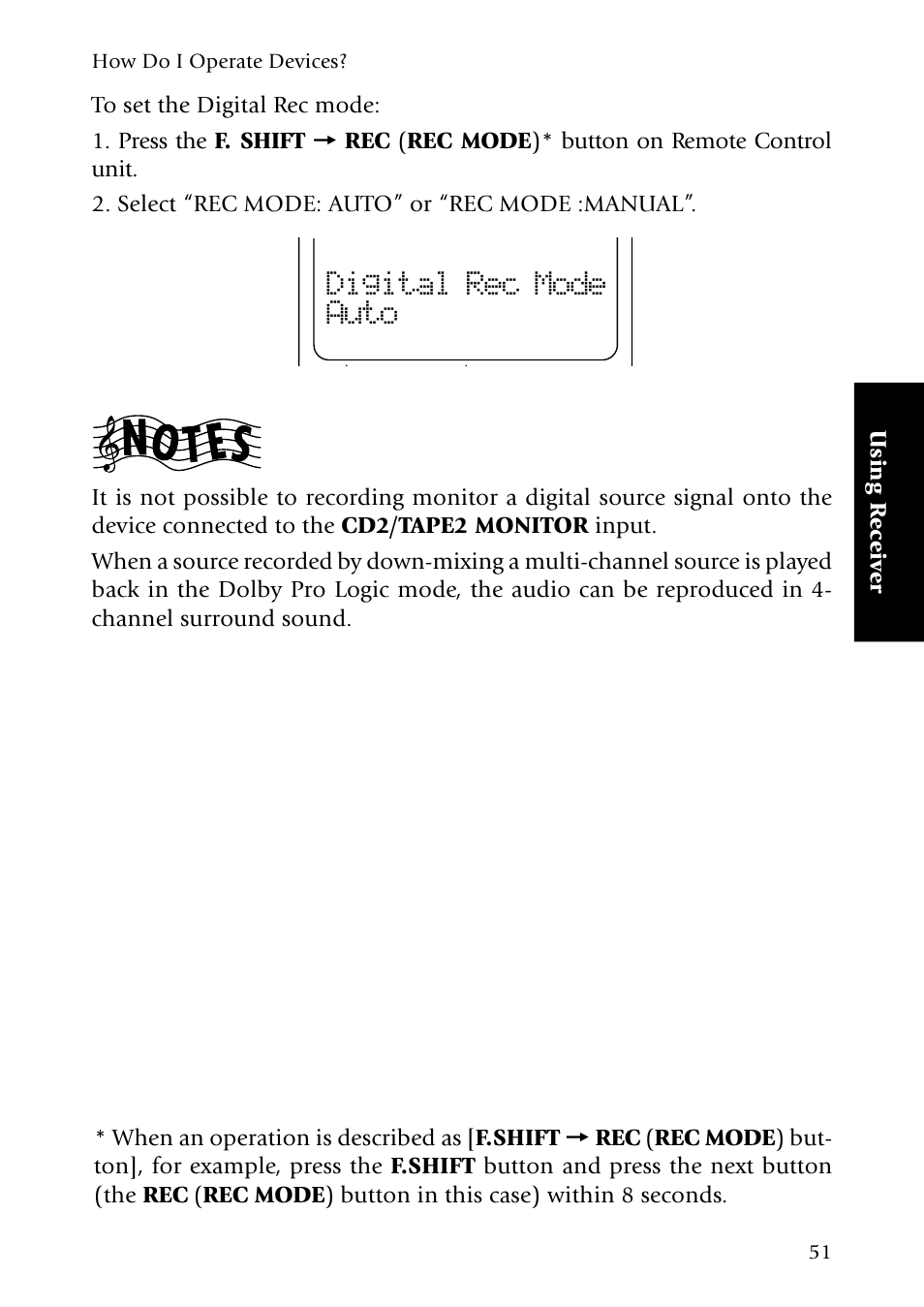 Digital rec mode auto | Kenwood KRF-X7775D User Manual | Page 59 / 146