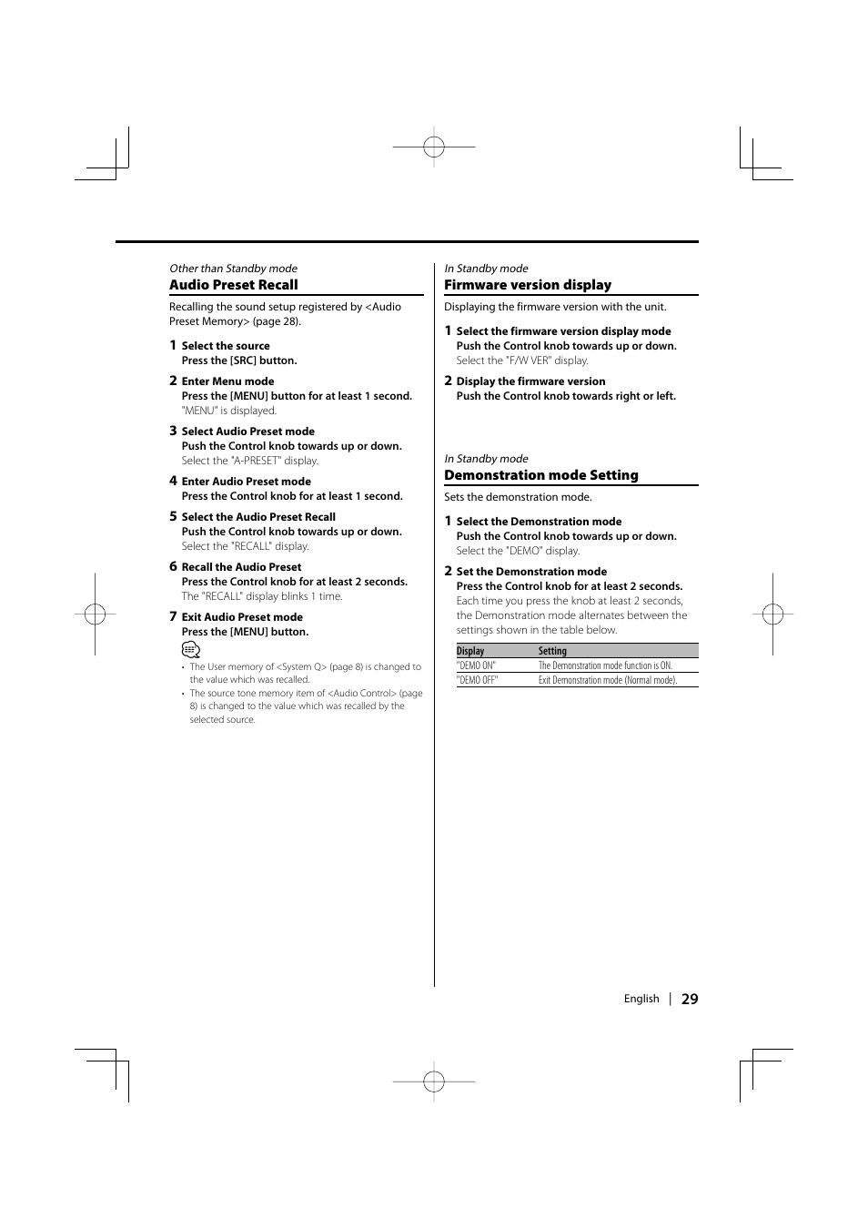 Kenwood DPX502 User Manual | Page 29 / 40
