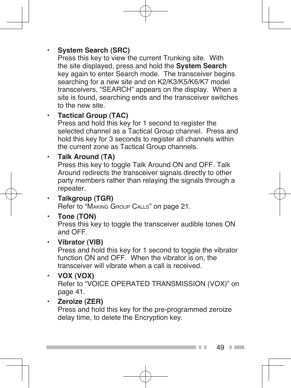 Kenwood TK-5310 User Manual | Page 57 / 64