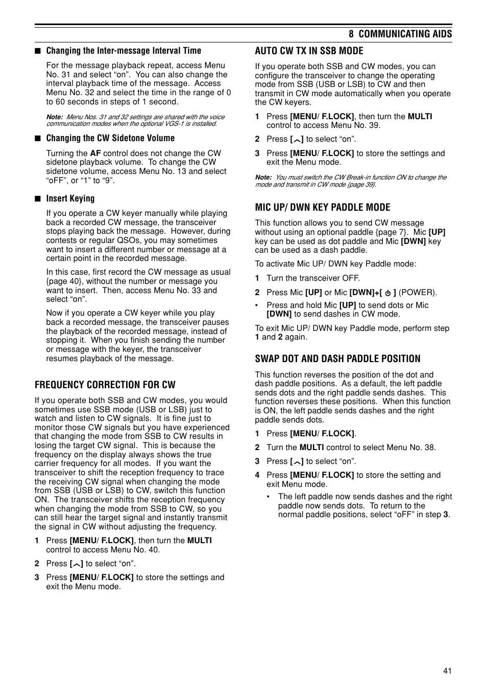 Kenwood TS-480SAT User Manual | Page 49 / 104