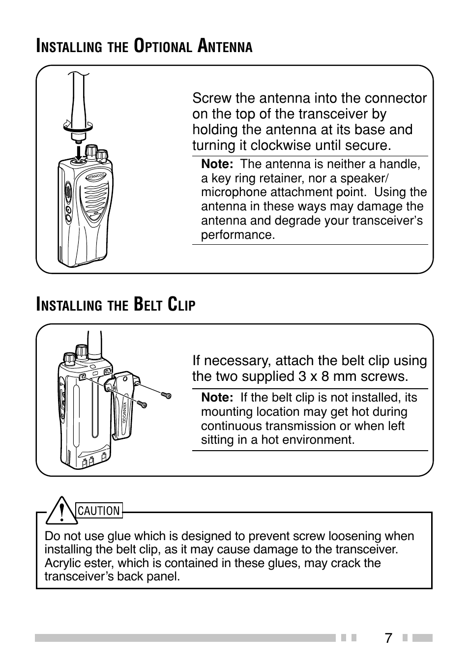 Kenwood TK-3200 User Manual | Page 15 / 42