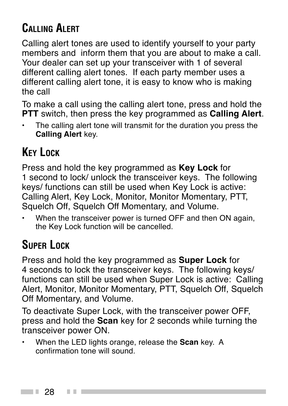 Kenwood TK-3200 User Manual | Page 36 / 42