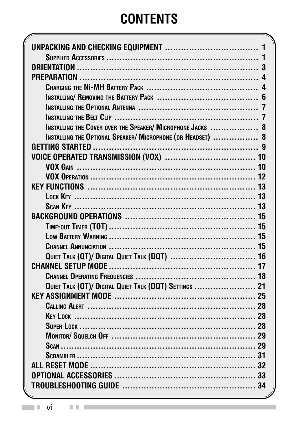 Kenwood TK-3200 User Manual | Page 8 / 42
