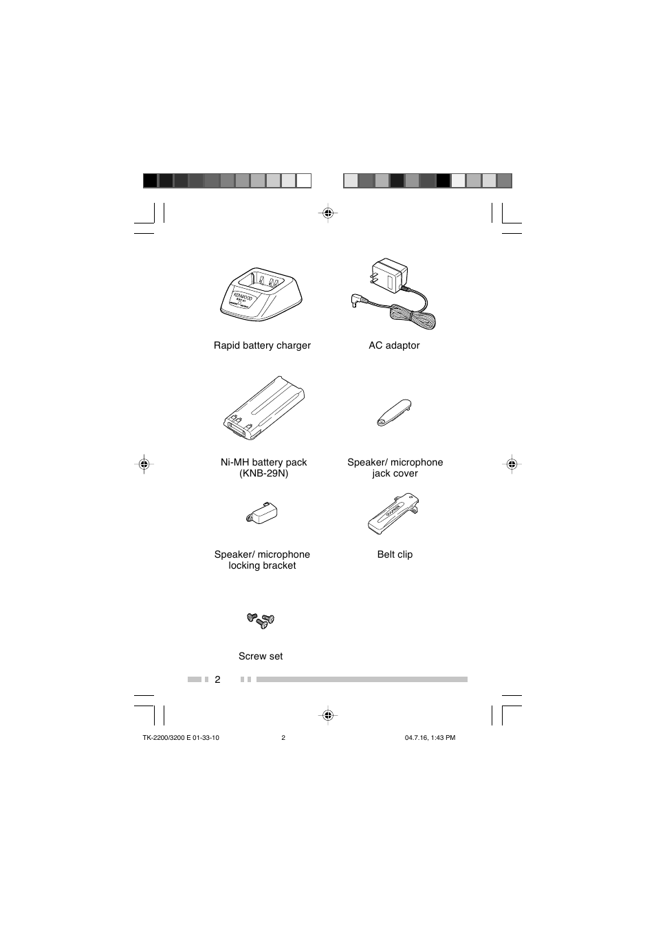 Kenwood TK-2200 User Manual | Page 10 / 41