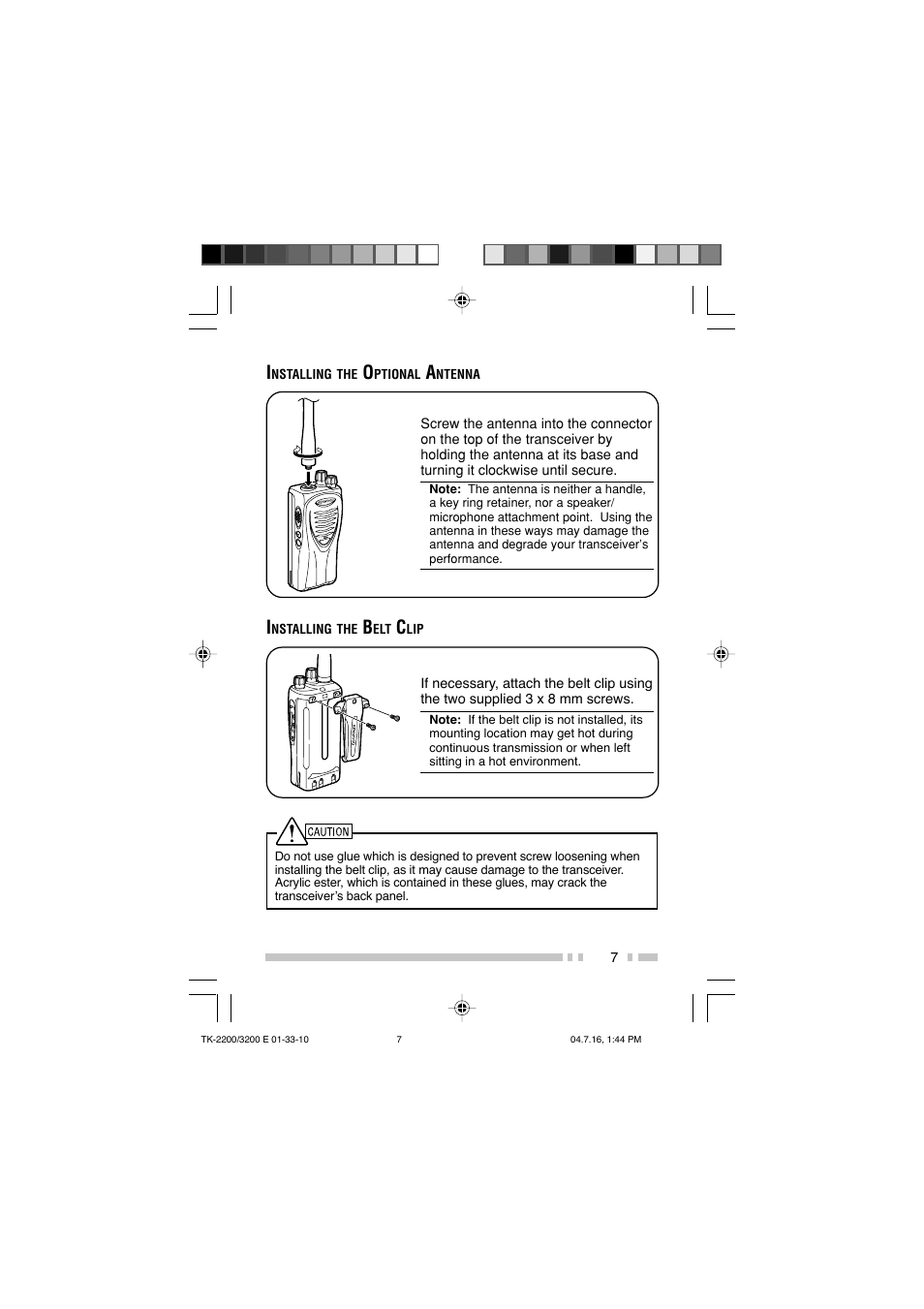 Kenwood TK-2200 User Manual | Page 15 / 41