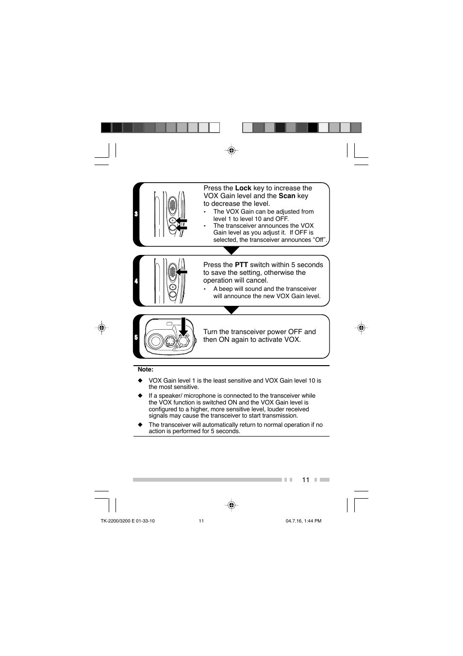 Kenwood TK-2200 User Manual | Page 19 / 41