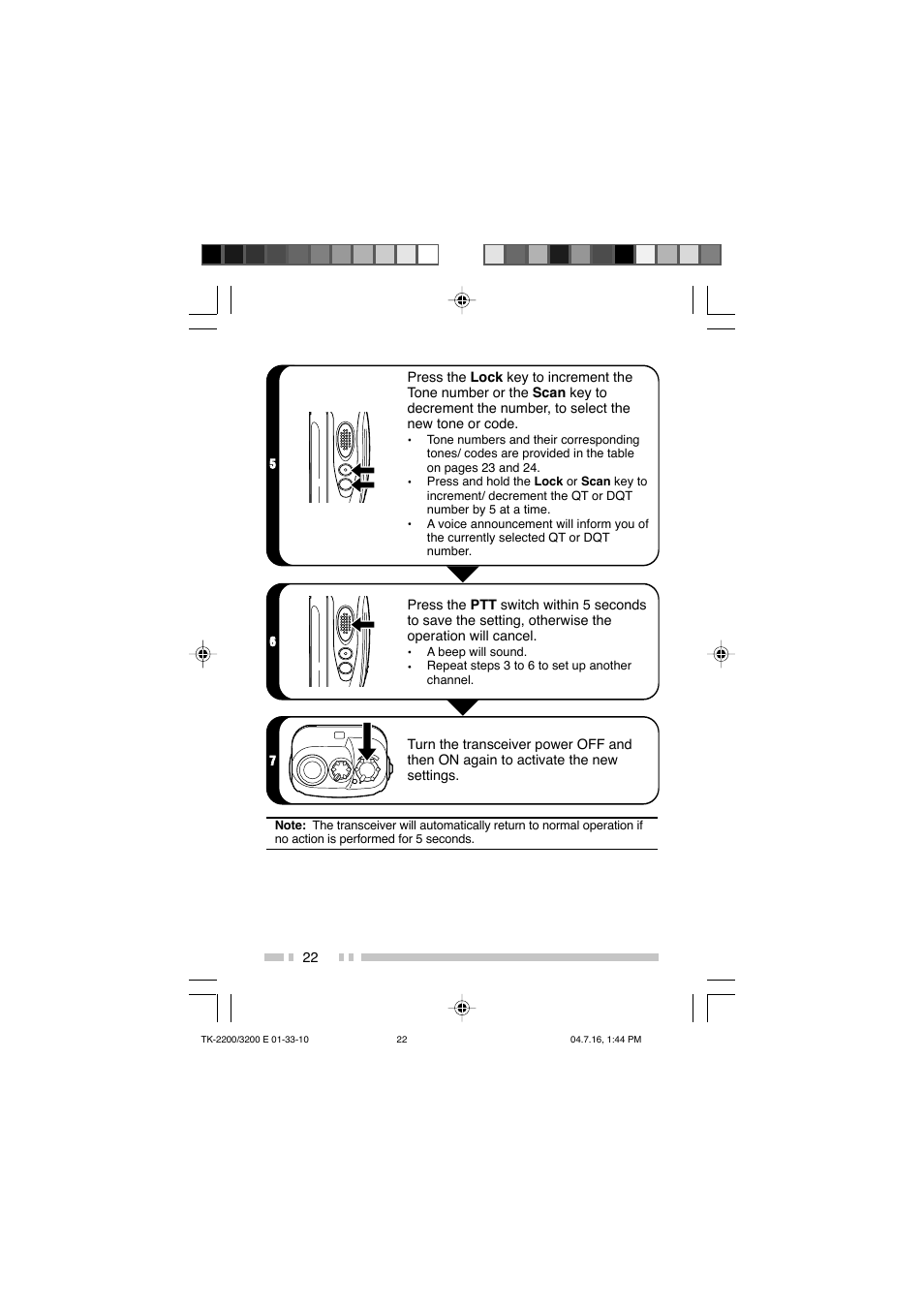 Kenwood TK-2200 User Manual | Page 30 / 41