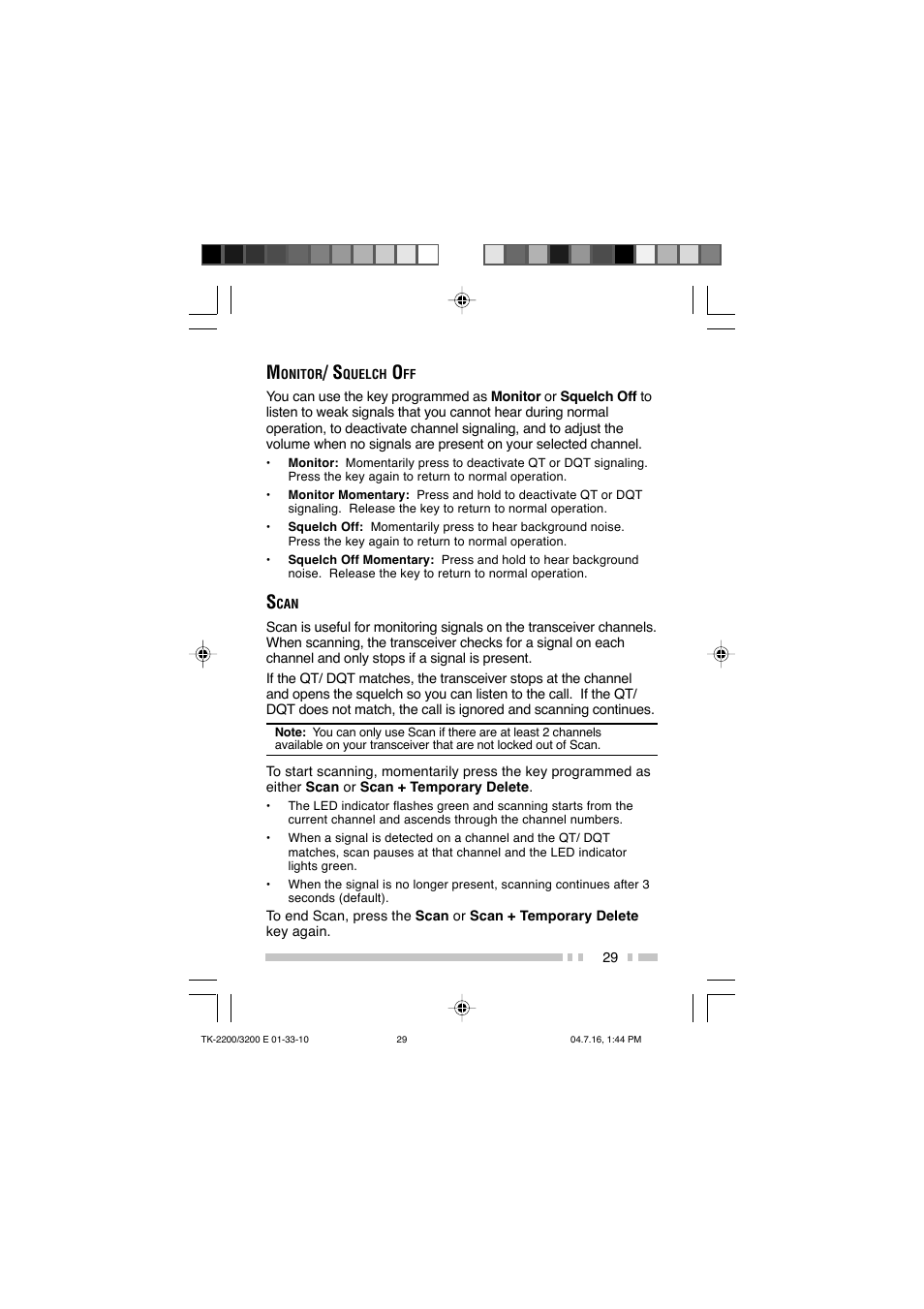 Kenwood TK-2200 User Manual | Page 37 / 41