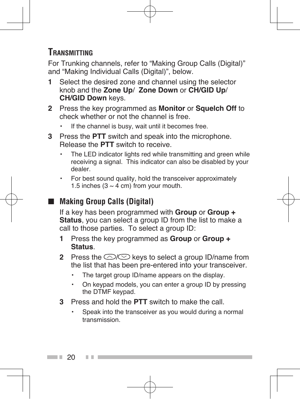 Kenwood NEXEDGE NX-200 User Manual | Page 29 / 59