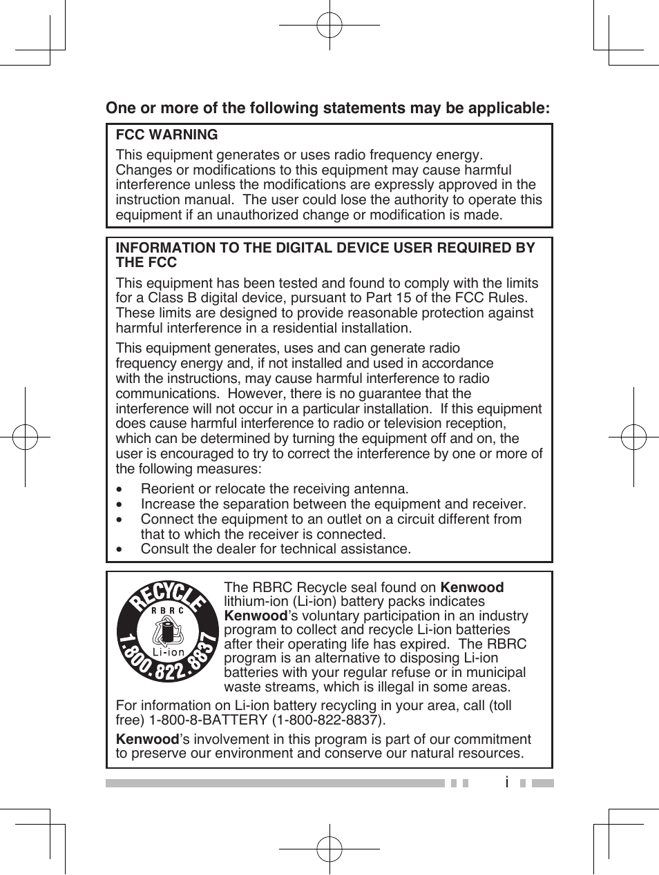 Kenwood NEXEDGE NX-200 User Manual | Page 4 / 59