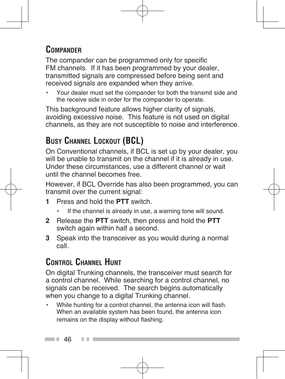 Bcl) | Kenwood NEXEDGE NX-200 User Manual | Page 55 / 59