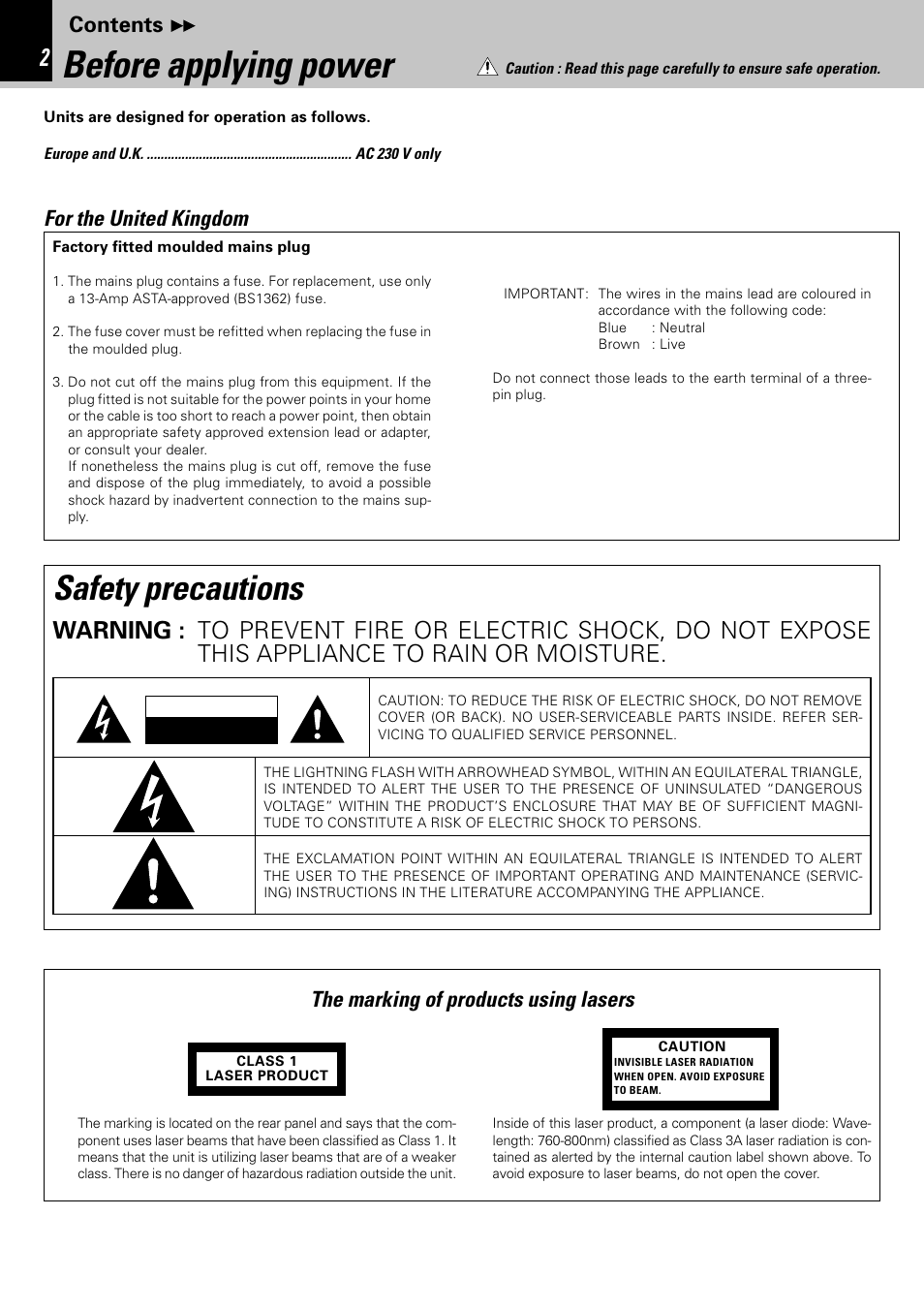 Kenwood HM-582MD User Manual | Page 2 / 84