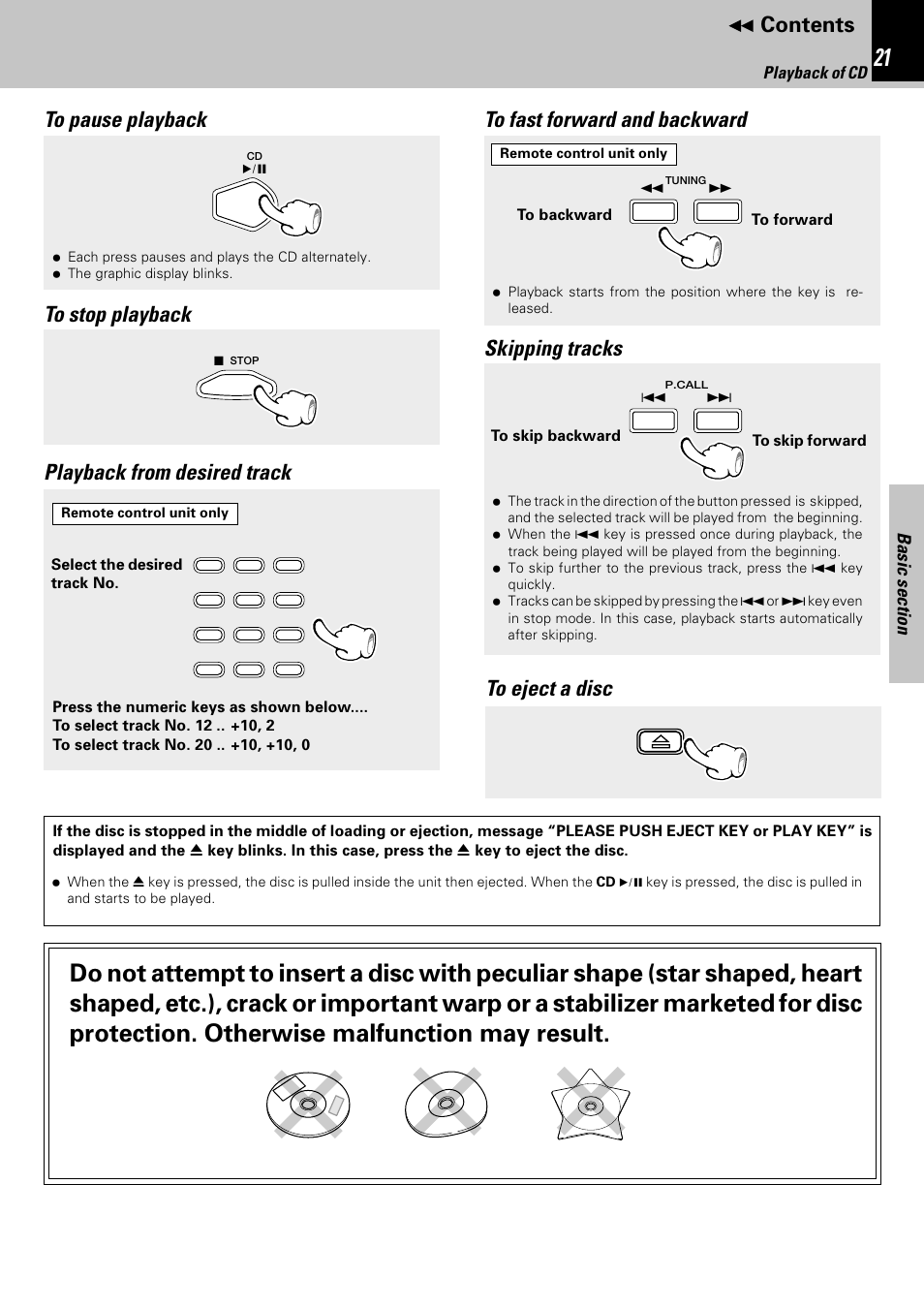 Kenwood HM-582MD User Manual | Page 21 / 84
