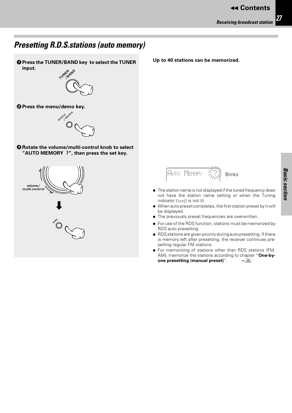 Kenwood HM-582MD User Manual | Page 27 / 84