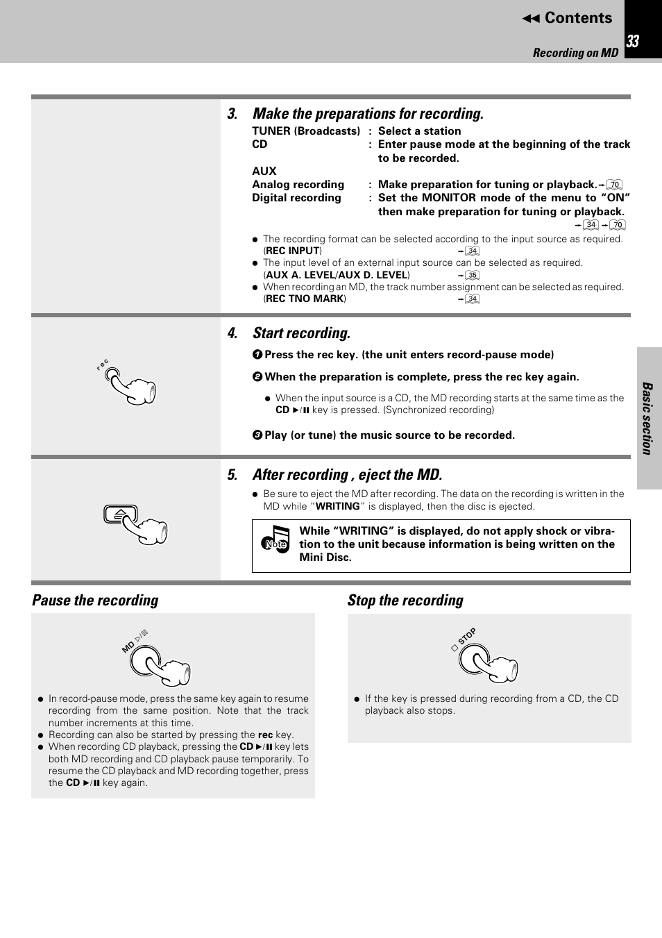 Kenwood HM-582MD User Manual | Page 33 / 84