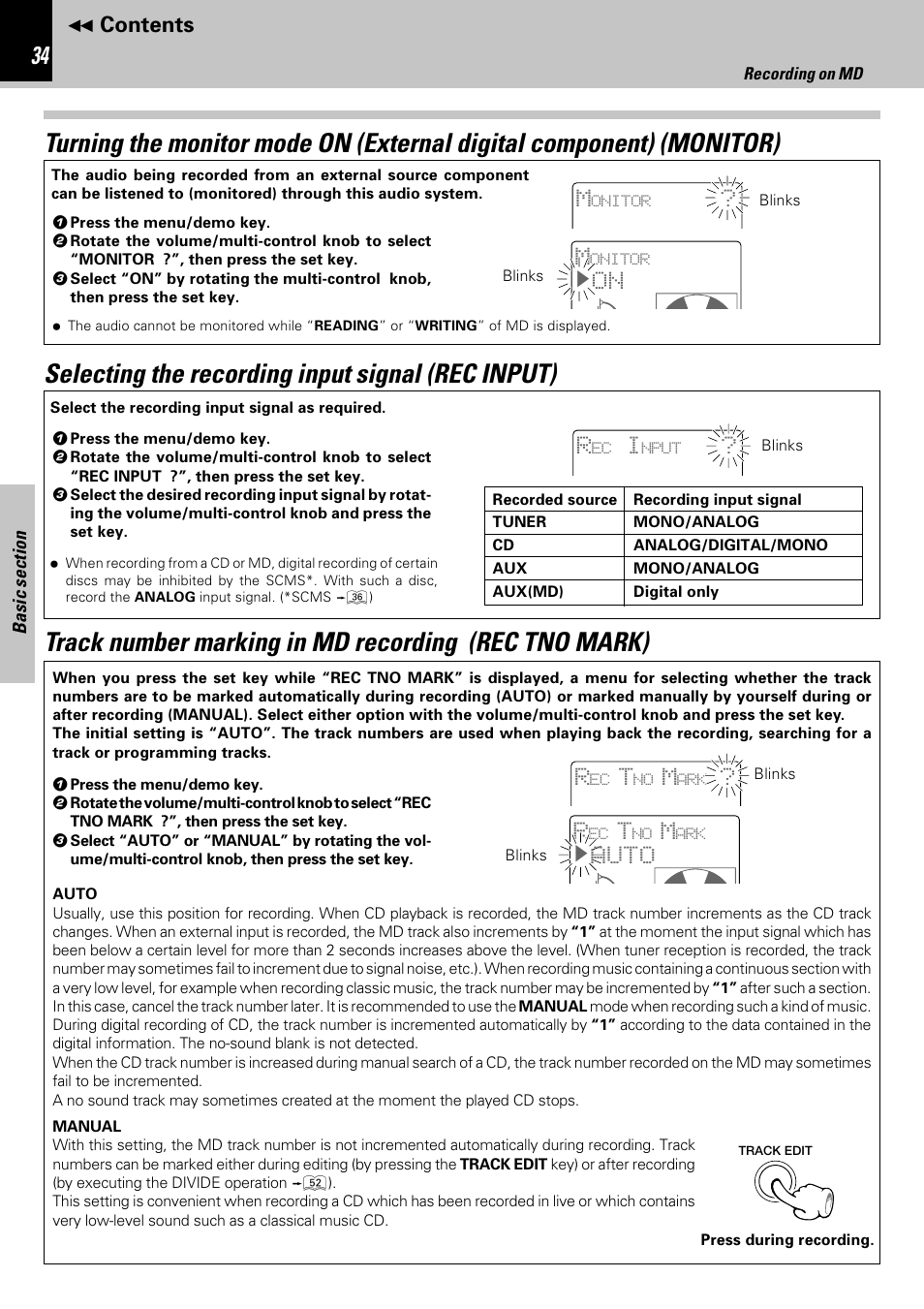 Kenwood HM-582MD User Manual | Page 34 / 84