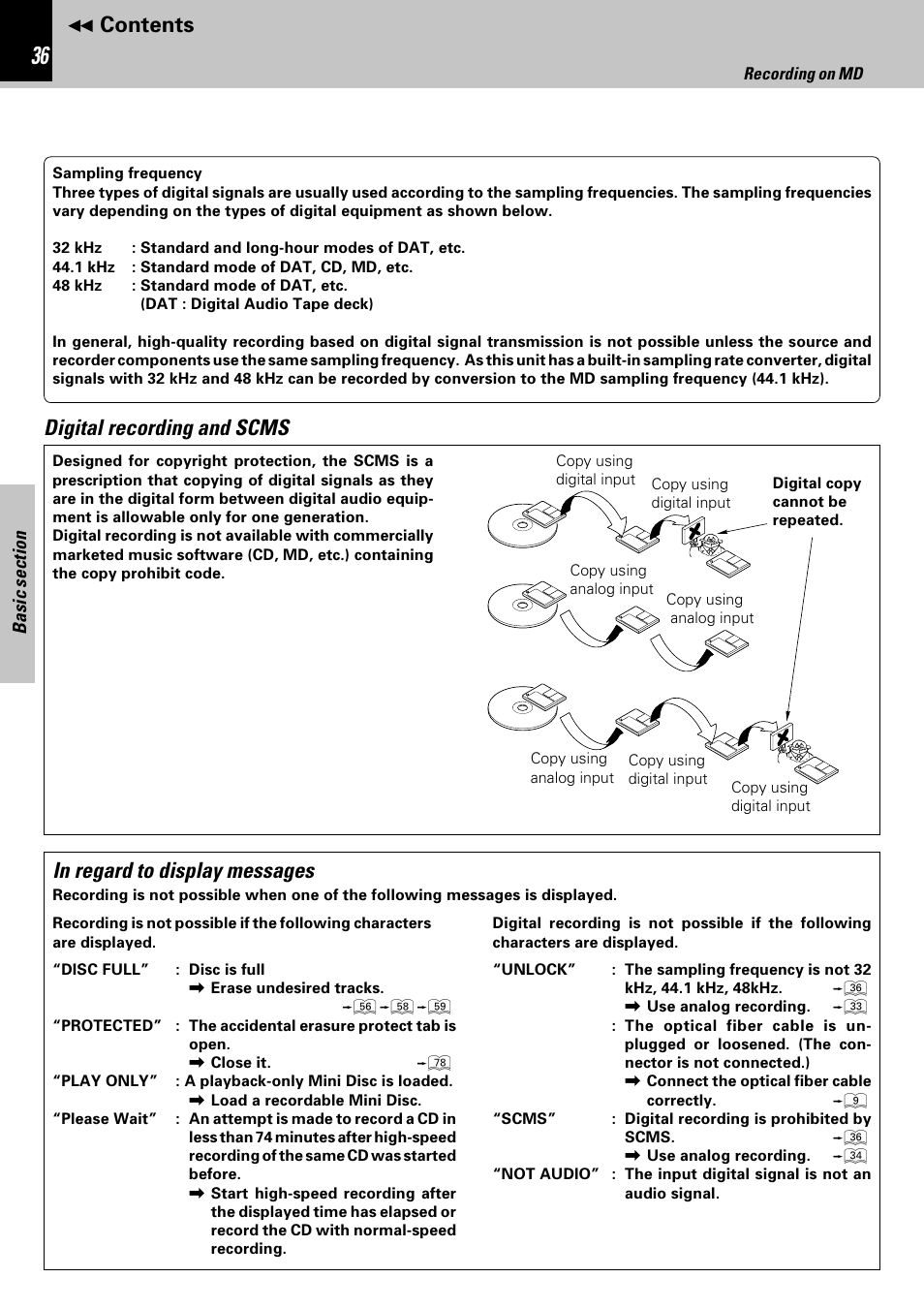 Kenwood HM-582MD User Manual | Page 36 / 84