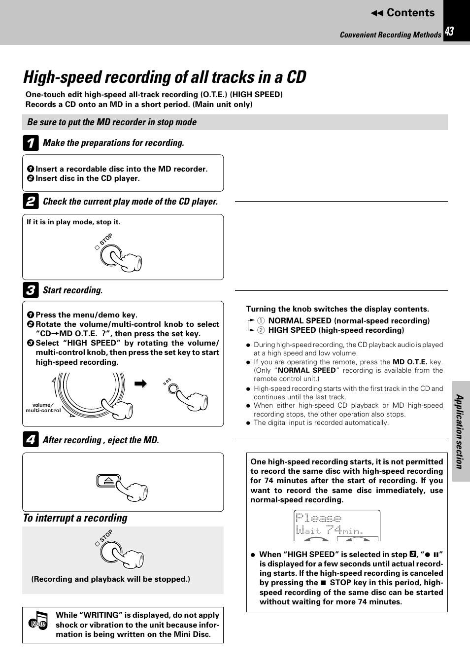 Kenwood HM-582MD User Manual | Page 43 / 84