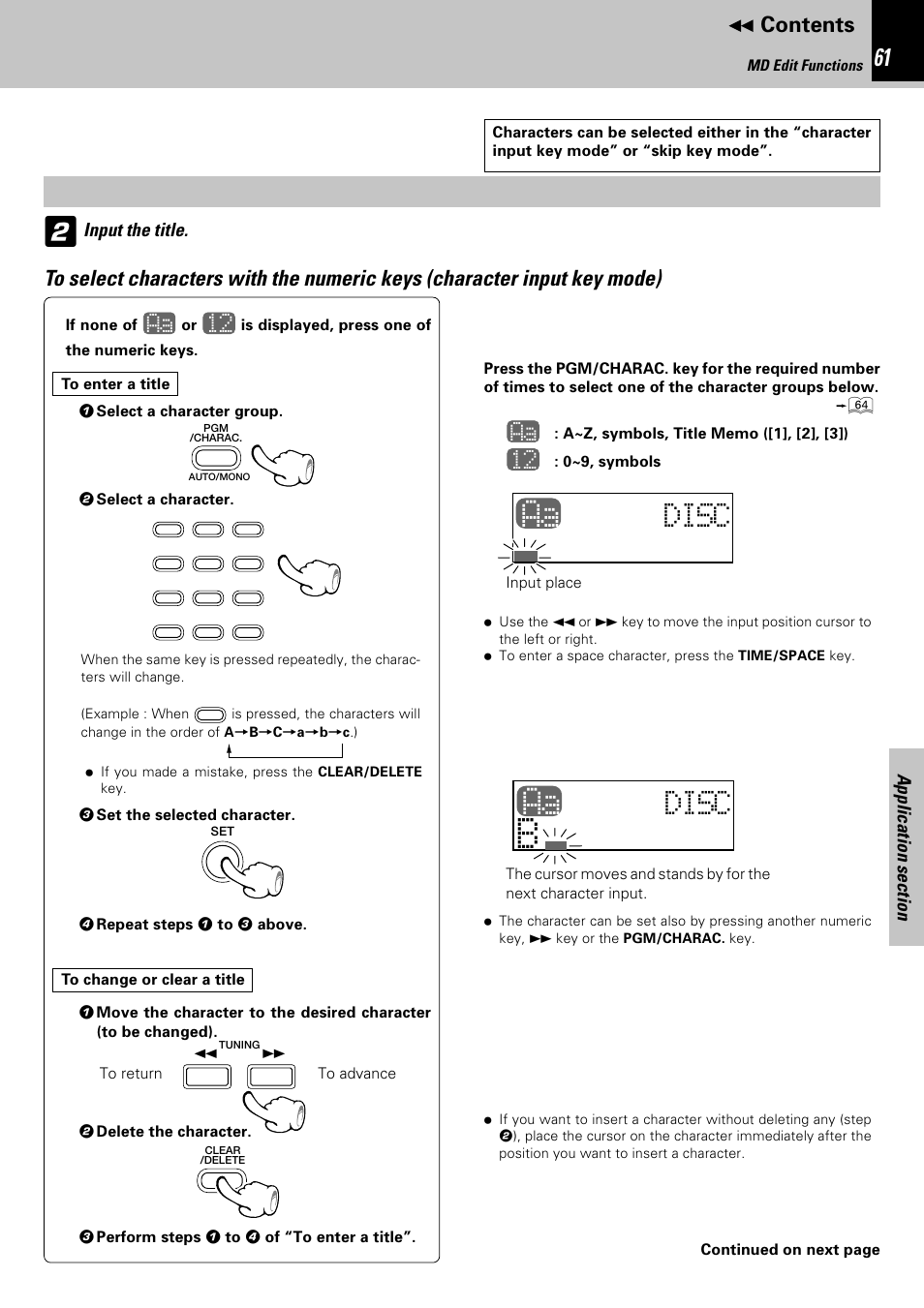 Kenwood HM-582MD User Manual | Page 61 / 84