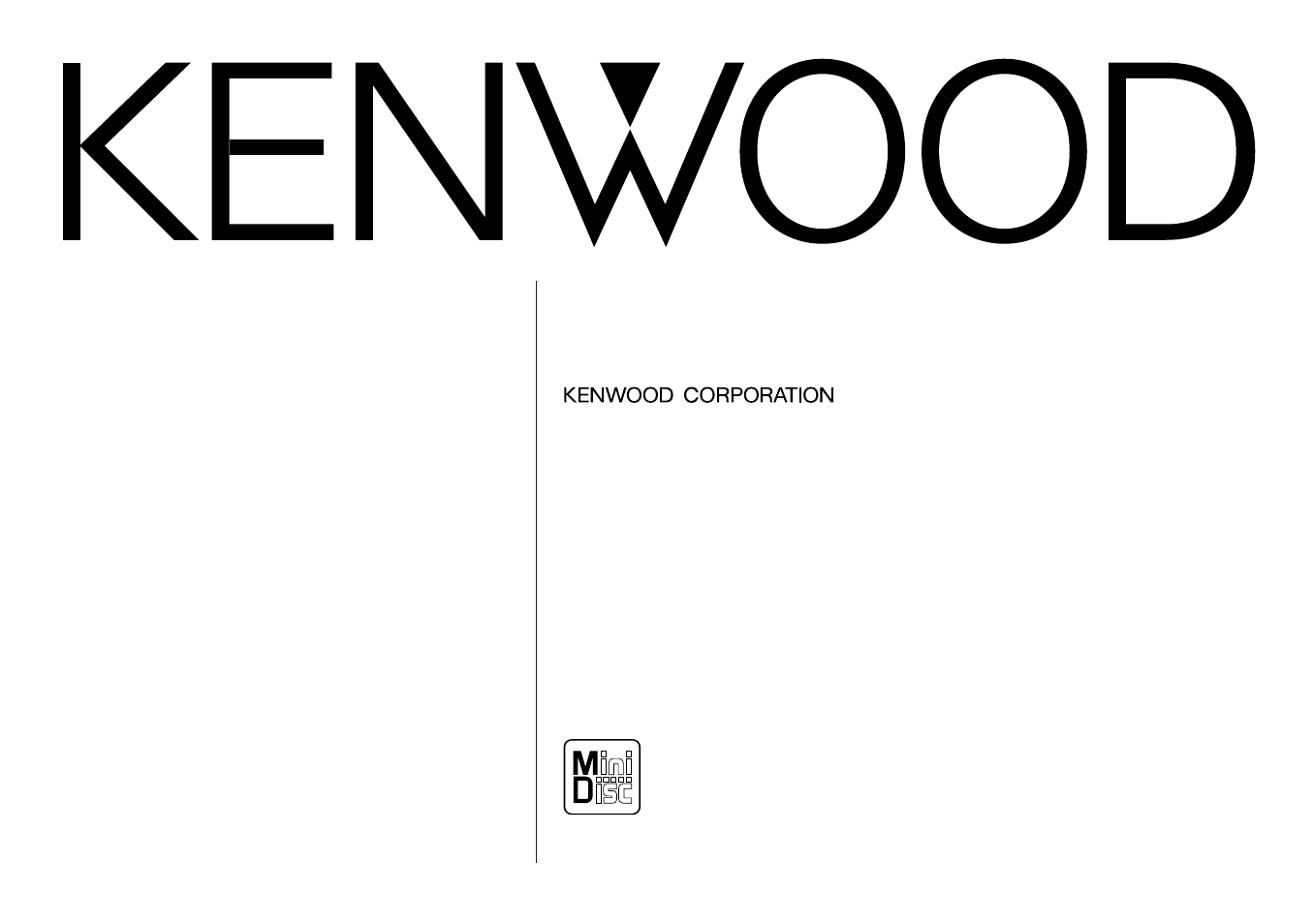 Kenwood MD-RECEIVER KMD-870R User Manual | 36 pages