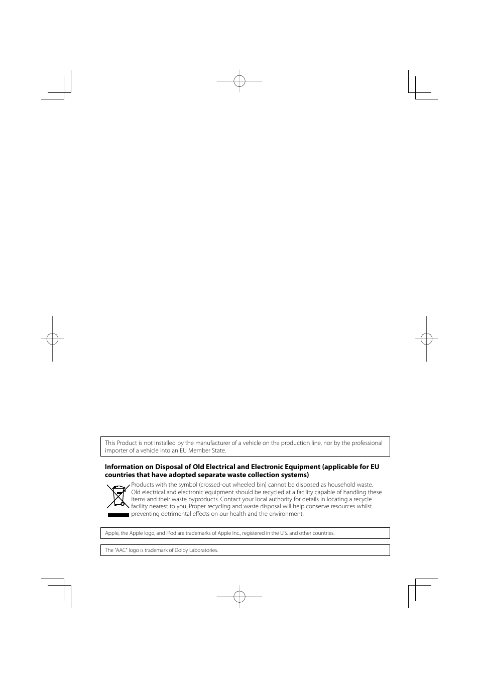 Kenwood CarPortal KOS-V1000 User Manual | Page 92 / 92