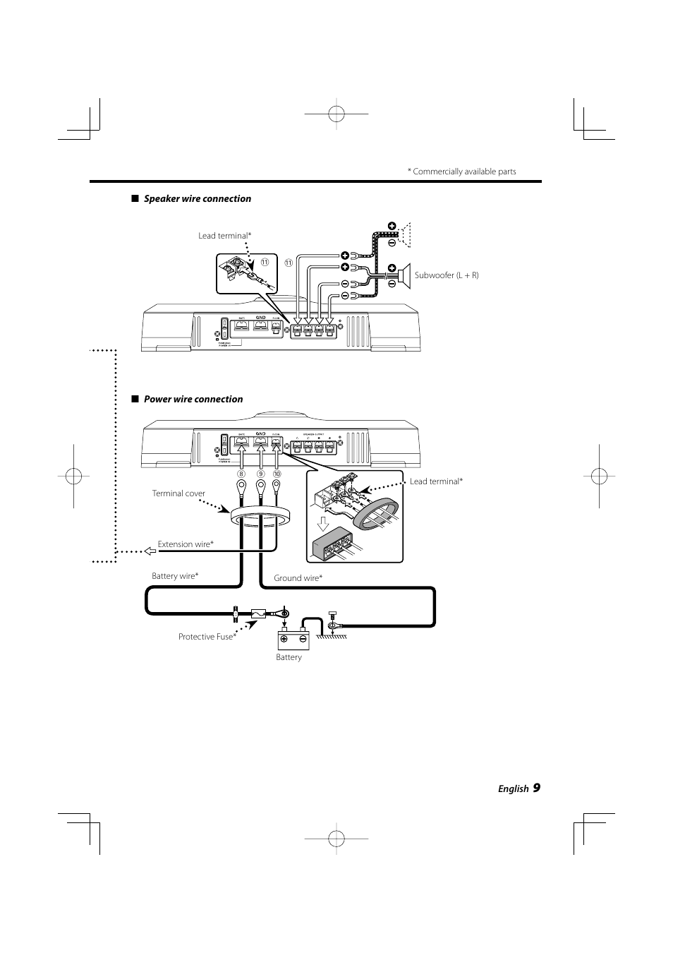 Kenwood KAC8101D User Manual | Page 9 / 10