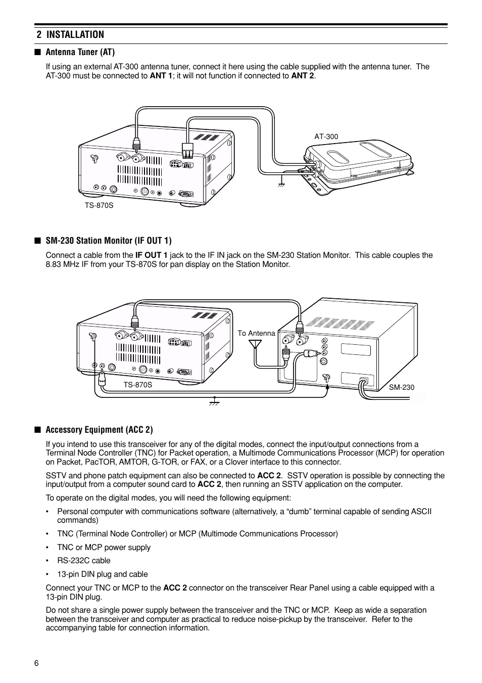 Kenwood TS-870S User Manual | Page 12 / 104