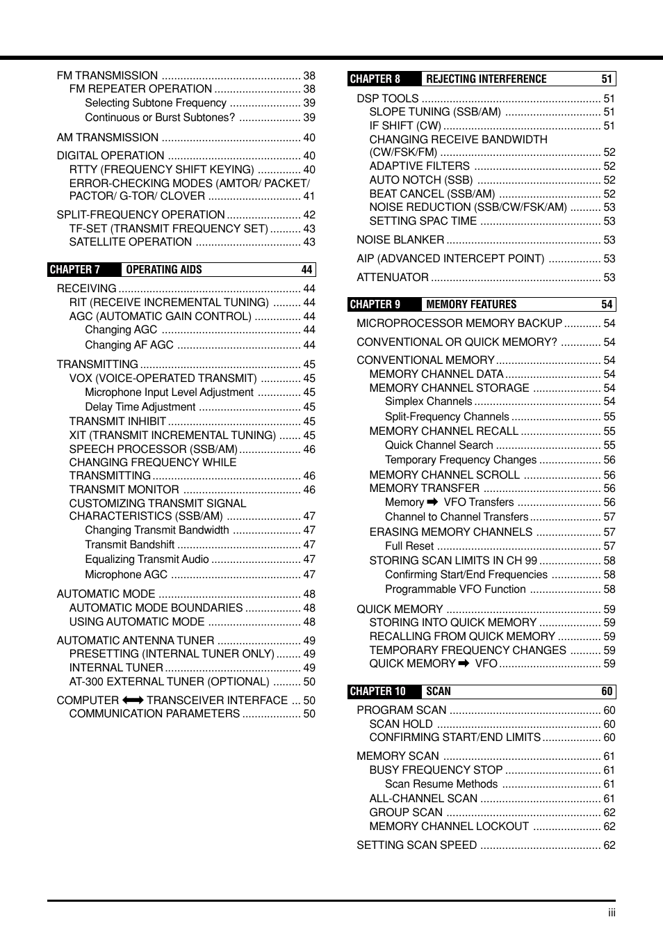 Kenwood TS-870S User Manual | Page 5 / 104