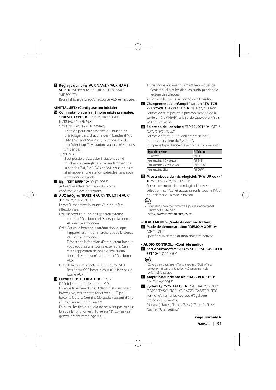 Kenwood KDC-MP345U User Manual | Page 31 / 68