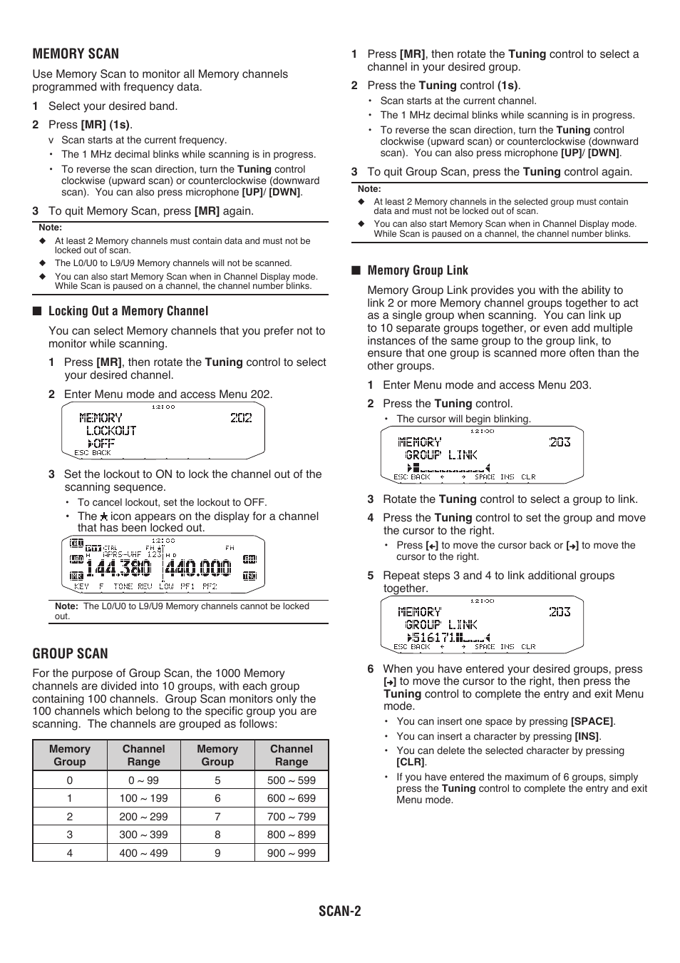 Group scan | Kenwood RC-D710 User Manual | Page 15 / 66