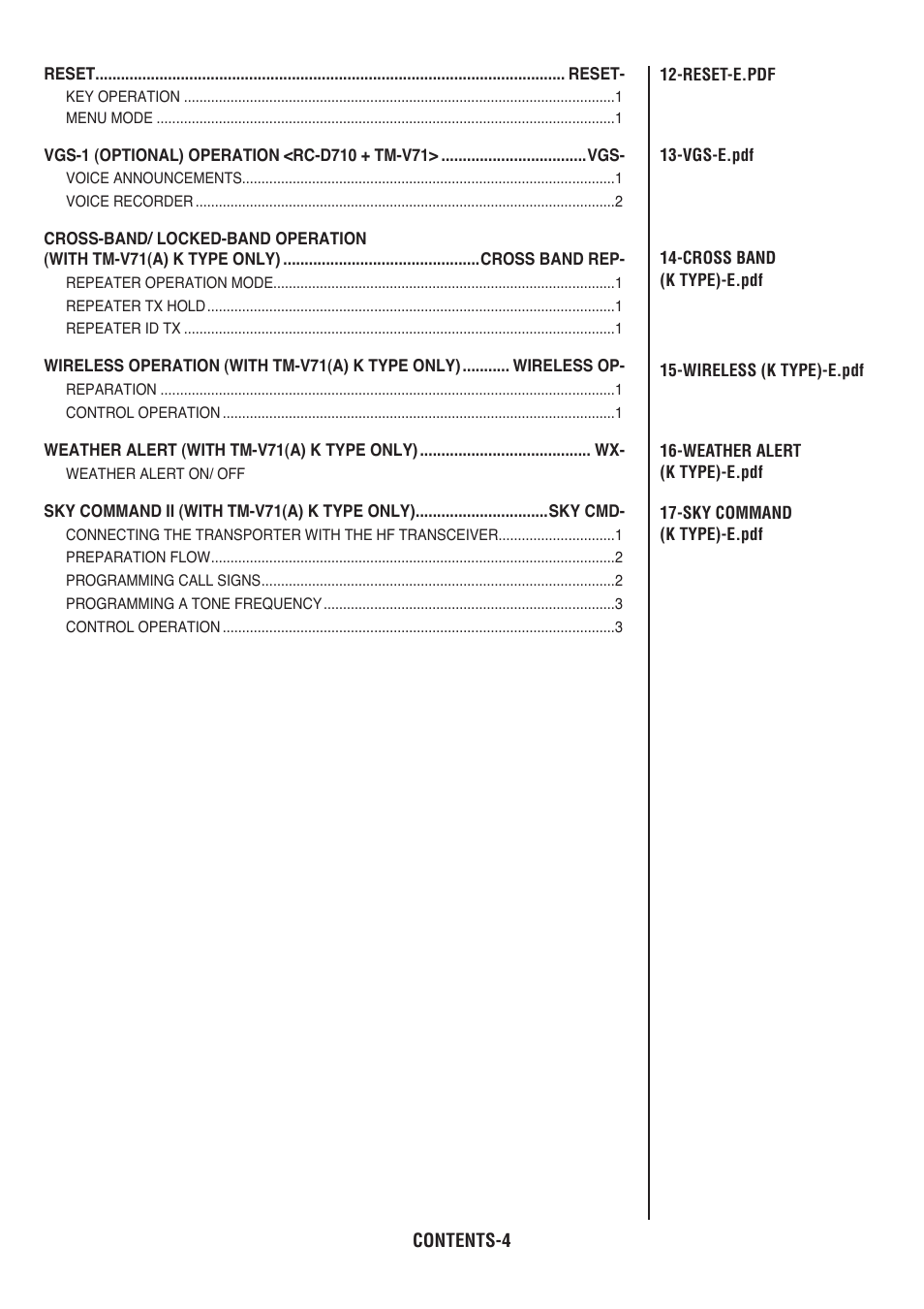 Kenwood RC-D710 User Manual | Page 4 / 66