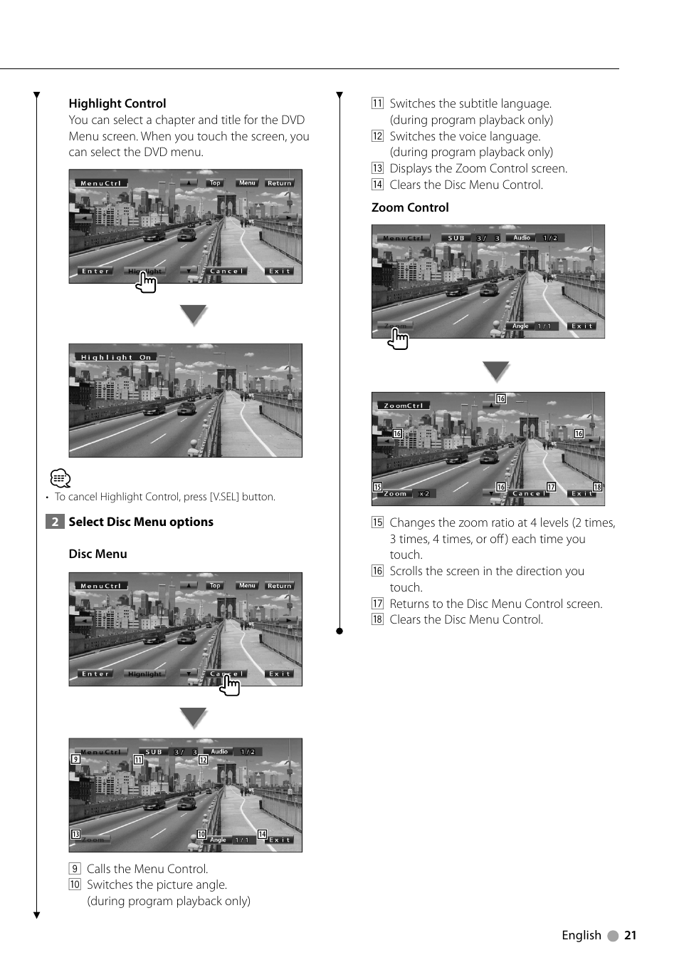 Kenwood KVT-729DVD User Manual | Page 21 / 100