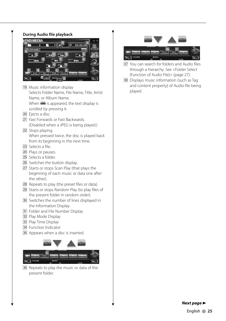 Kenwood KVT-729DVD User Manual | Page 25 / 100