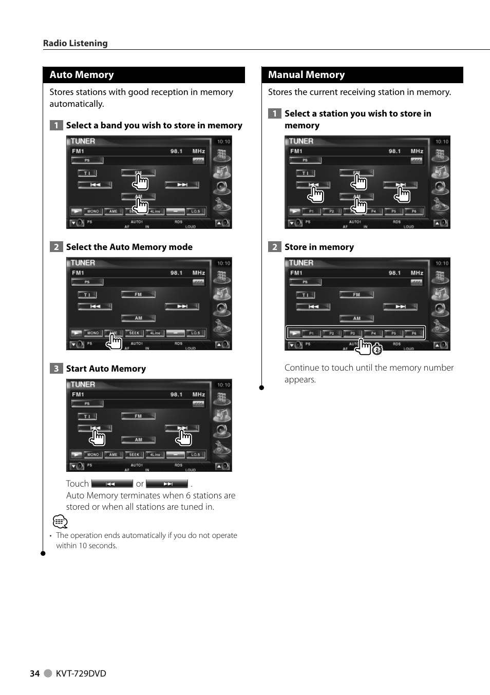 Kenwood KVT-729DVD User Manual | Page 34 / 100