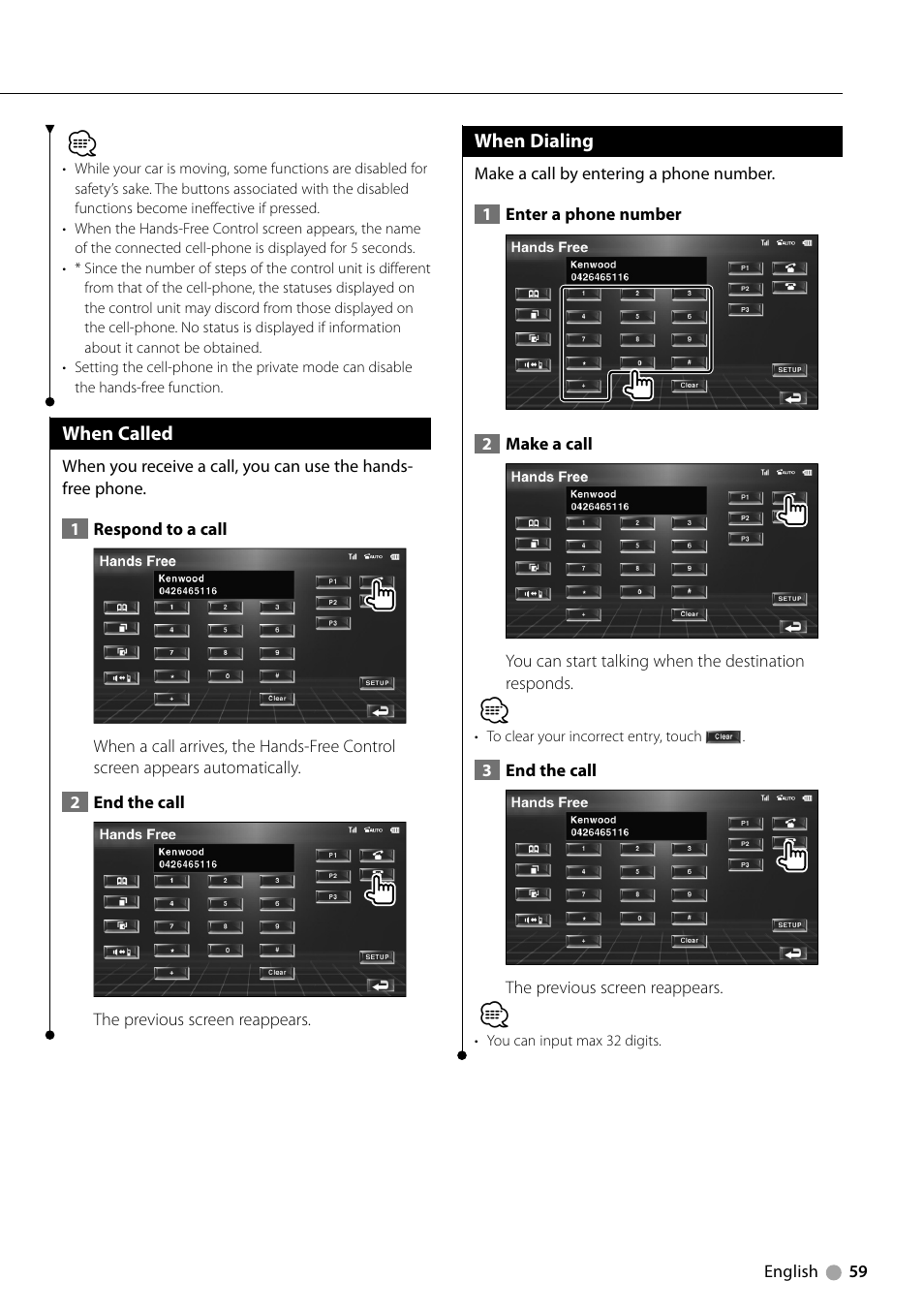 Kenwood KVT-729DVD User Manual | Page 59 / 100