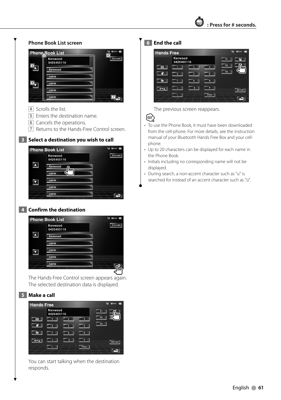 Kenwood KVT-729DVD User Manual | Page 61 / 100