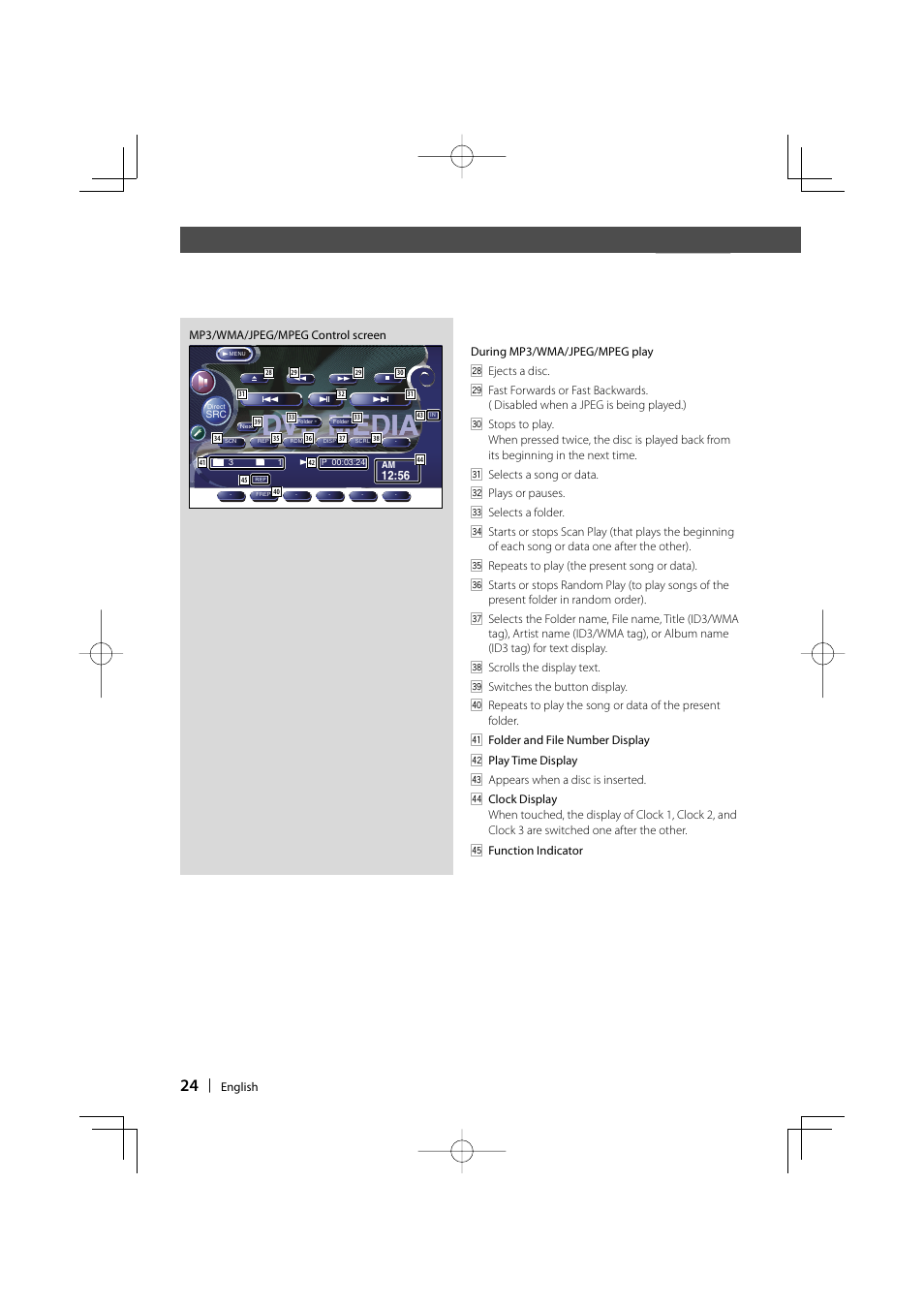 Dvd media | Kenwood DDX8017 User Manual | Page 24 / 108