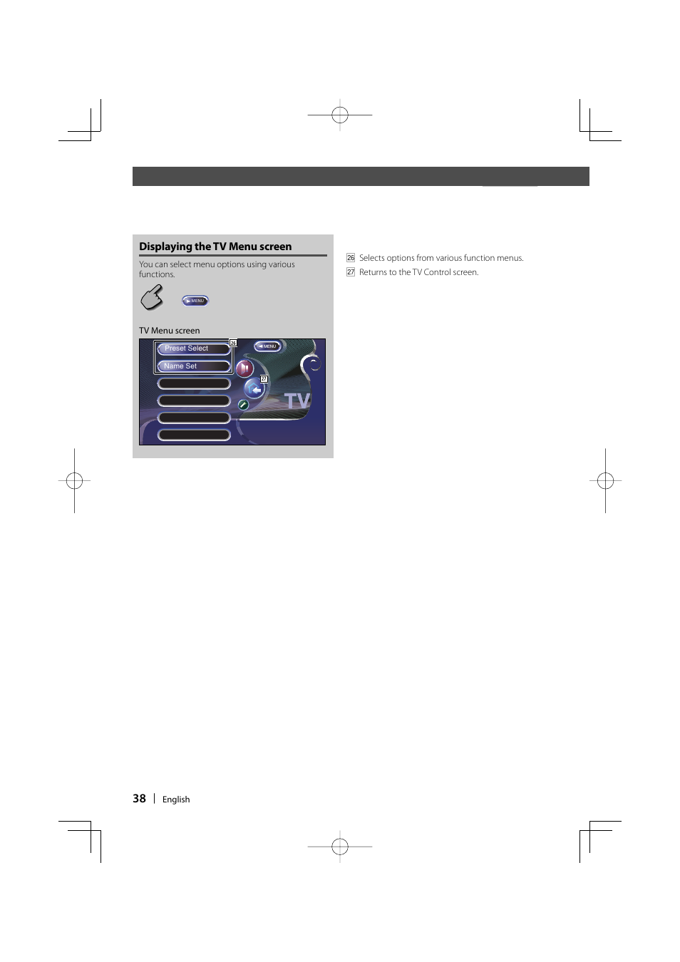 Kenwood DDX8017 User Manual | Page 38 / 108