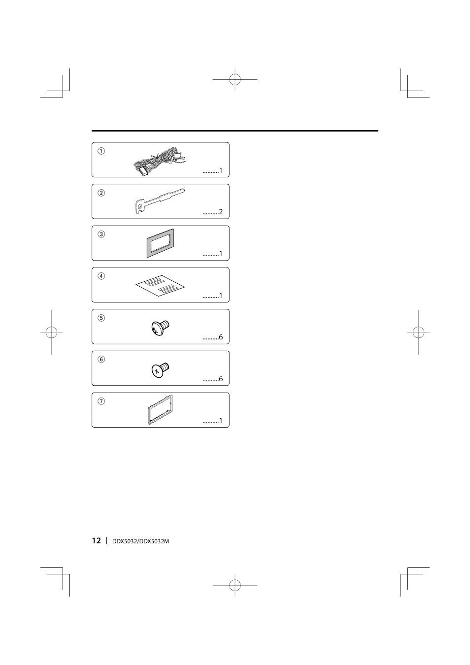 Kenwood DDX5032 User Manual | Page 12 / 32